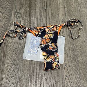 NWT Toluca Rita Midi Bikini Bottom Monarch Size S